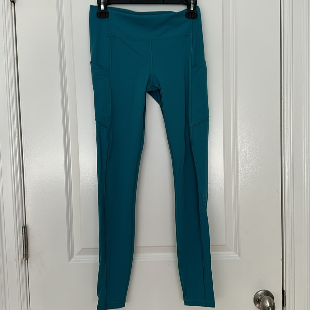 Blue Lululemon Speed Up Leggings Luxtreme